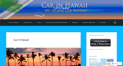 Desktop Screenshot of carinhawaii.com